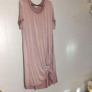 Umgee Dress 2X pink knot